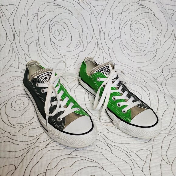 *RARE* Sample CONVERSE Green Two Toned Low Top - Picture 4 of 12
